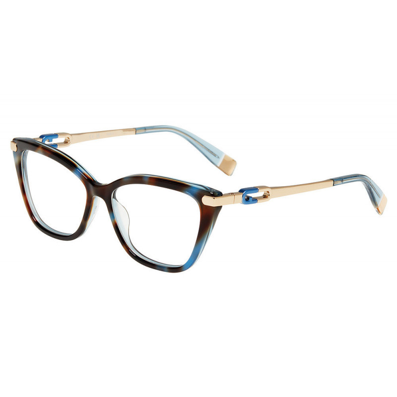 Sunglasses Furla VFUB 03 0800 Blue Havana+transparent 54mm