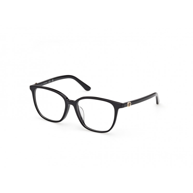 Eyeglasses Guess GU 50338 -D Asian fit 001 Shiny Black / 53mm