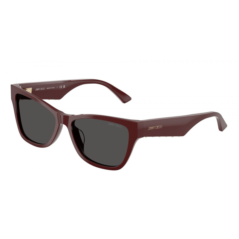 Sunglasses Jimmy Choo JC 5024 HU 505787 Red / Dark Grey Polyamide Standard