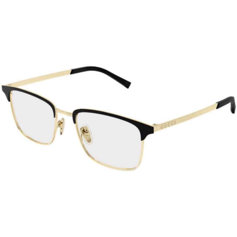 Eyeglasses Gucci GG 2135 O- 004 Gold / Transparent 56mm