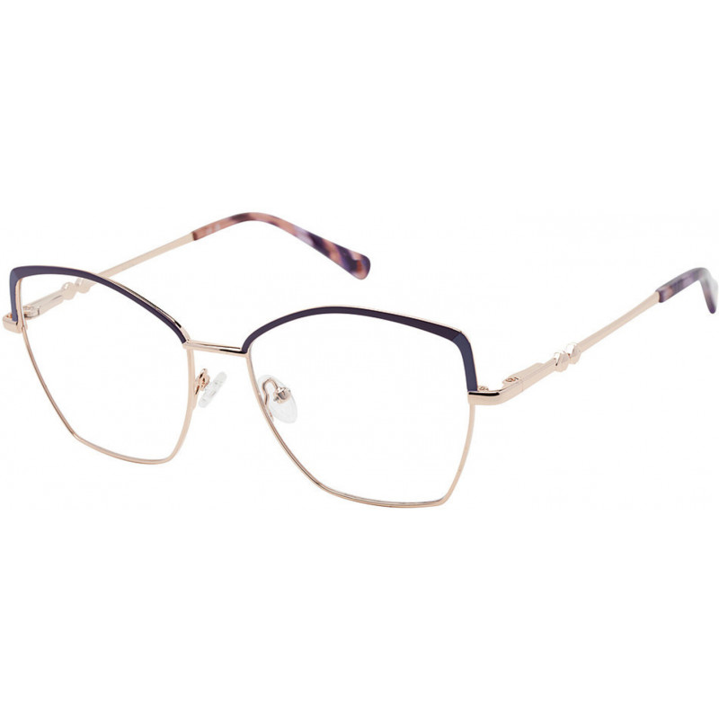 Eyeglasses Nicole Miller CATALANS C03 Purple/Rose 55mm