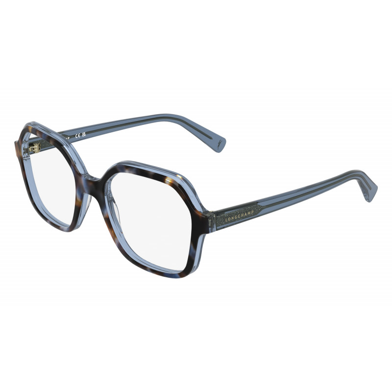 Eyeglasses LONGCHAMP LO 2796 439 Azure Havana/Transparent 53mm