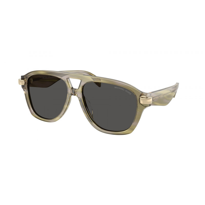Sunglasses Michael Kors MK 2277 U 404087 Olive Horn / Grey Mono Polyamide Standard 56mm