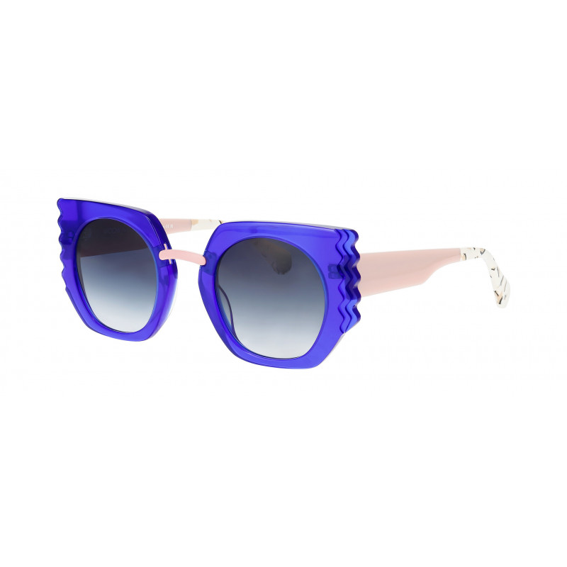 Sunglasses WOOW SUPER SWIMM 1 0322 Clear Klein Blue 47mm