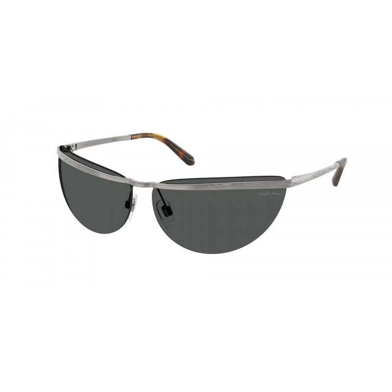 Sunglasses Ralph Lauren RL 7097 900287 Shiny Gunmetal / Dark Grey Polyamide Standard 68mm