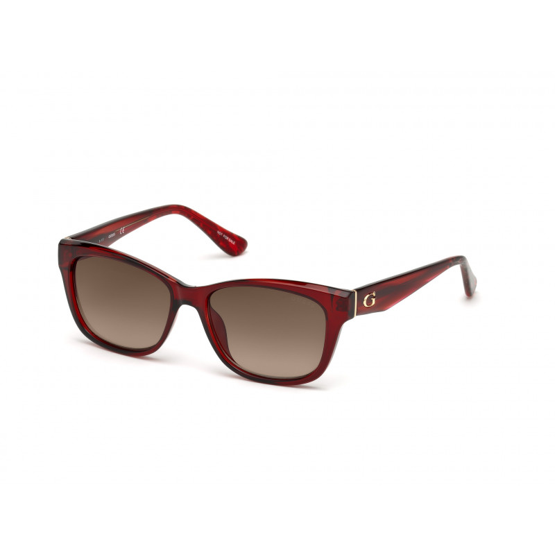 Sunglasses Guess GU 7538 66F Shiny Dark Red / 54mm