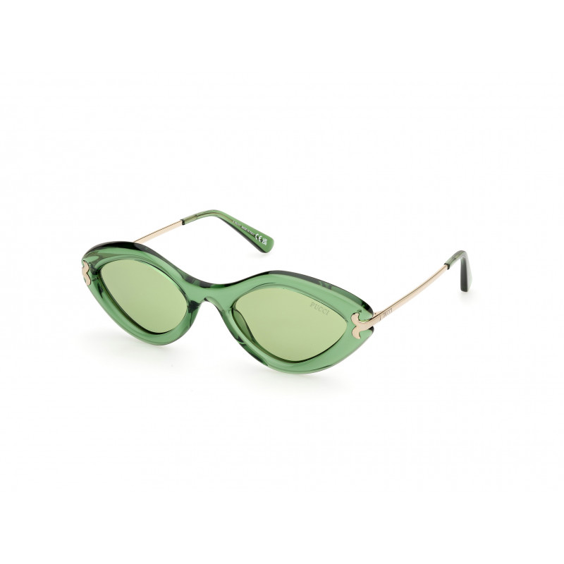 Sunglasses Emilio Pucci EP 0223 93N Shiny Light Green / 54mm