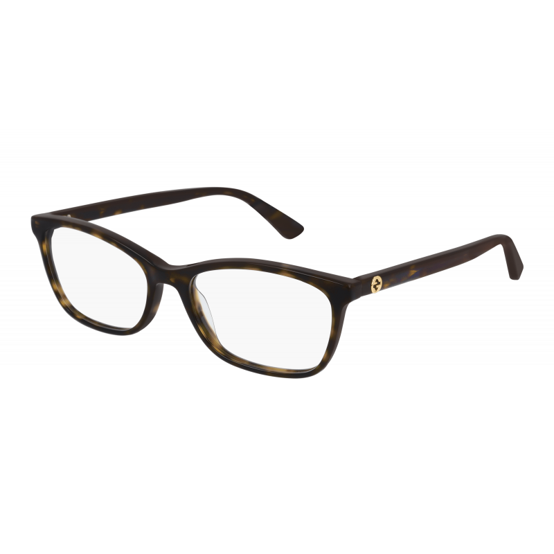 Eyeglasses Gucci GG 0613 O- 002 Havana / Transparent 52mm