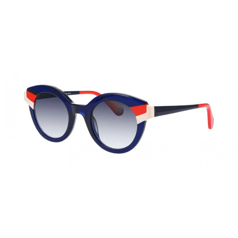 Sunglasses WOOW SUPER GOLD 1 0471 Blue 48mm