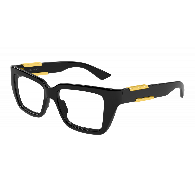 Eyeglasses Bottega Veneta BV 1455 O- 001 Black / Transparent 52mm