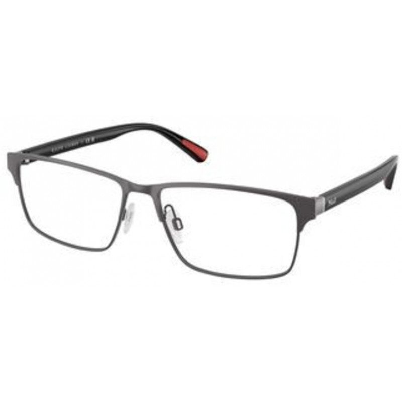 Eyeglasses Polo PH 1243 9215 Semishiny Dark Gunmetal / Demo Lens 56mm