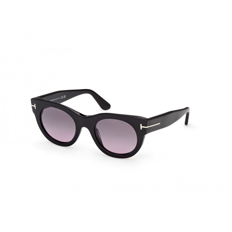 Sunglasses Tom Ford FT 1315 01B Shiny Black / 50mm