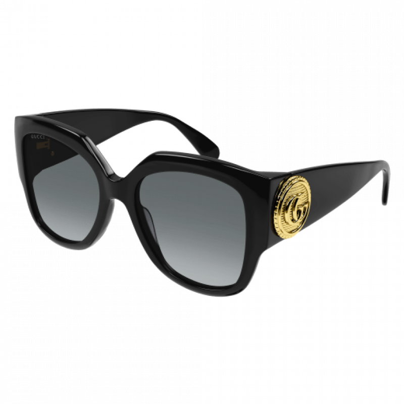 Sunglasses Gucci GG 1407 S- 001 Black / Grey 54mm