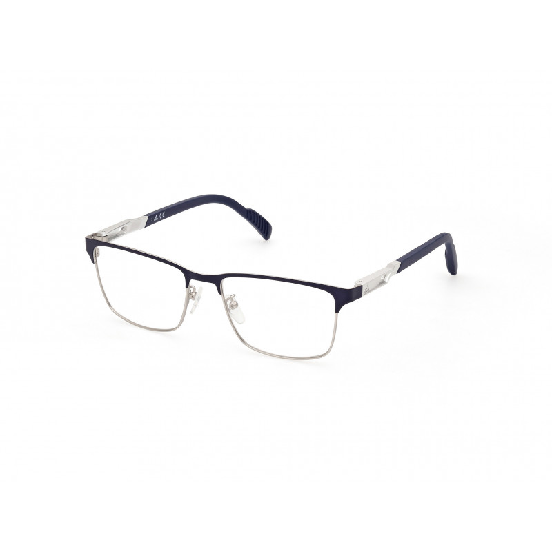 Eyeglasses Adidas Sport SP 5024 091 Matte Rhodium / Blue 55mm