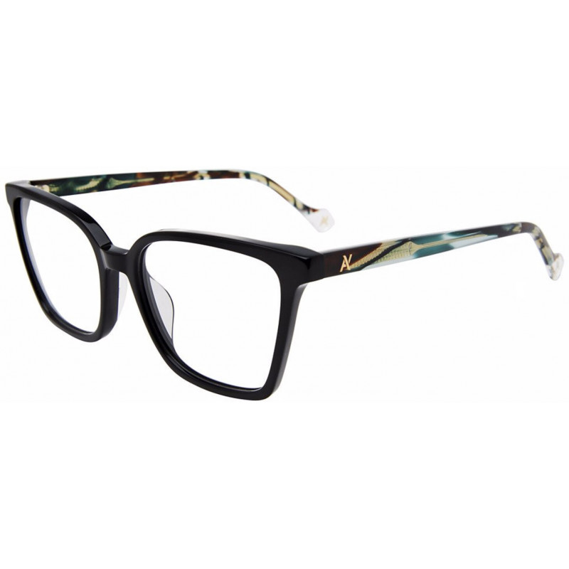 Sunglasses Yalea VYA 134 0700 Shiny Black 53mm