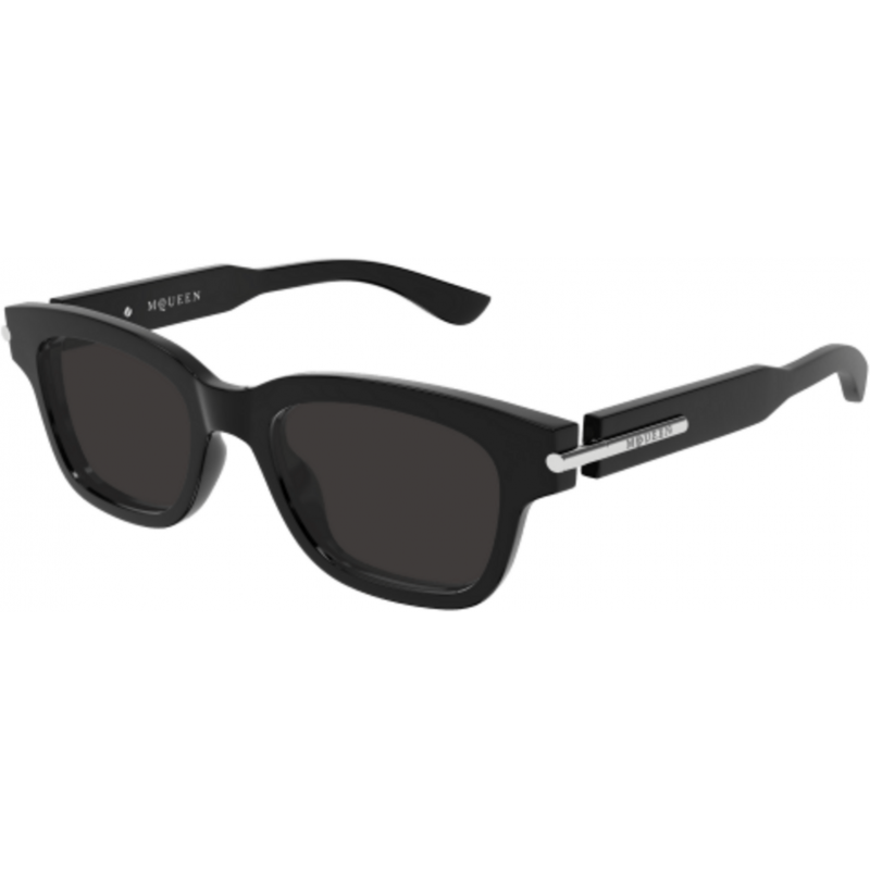 Sunglasses Alexander McQueen AM 0497 S- 001 Black / Grey 51mm