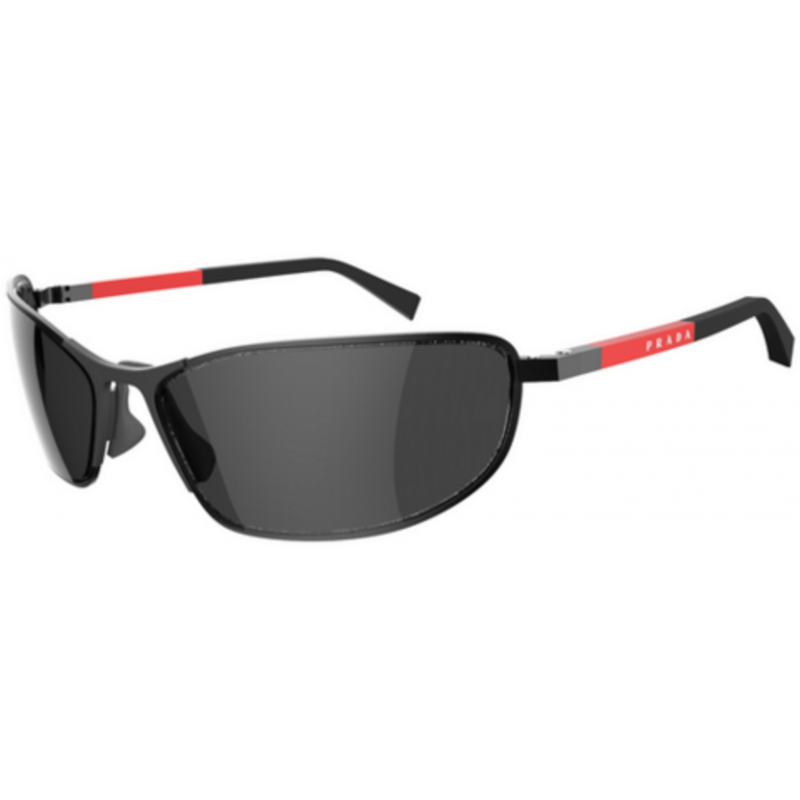 Sunglasses Prada Linea Rossa PS 55 ZS 1BO06F Matte Black Dark Grey 60mm