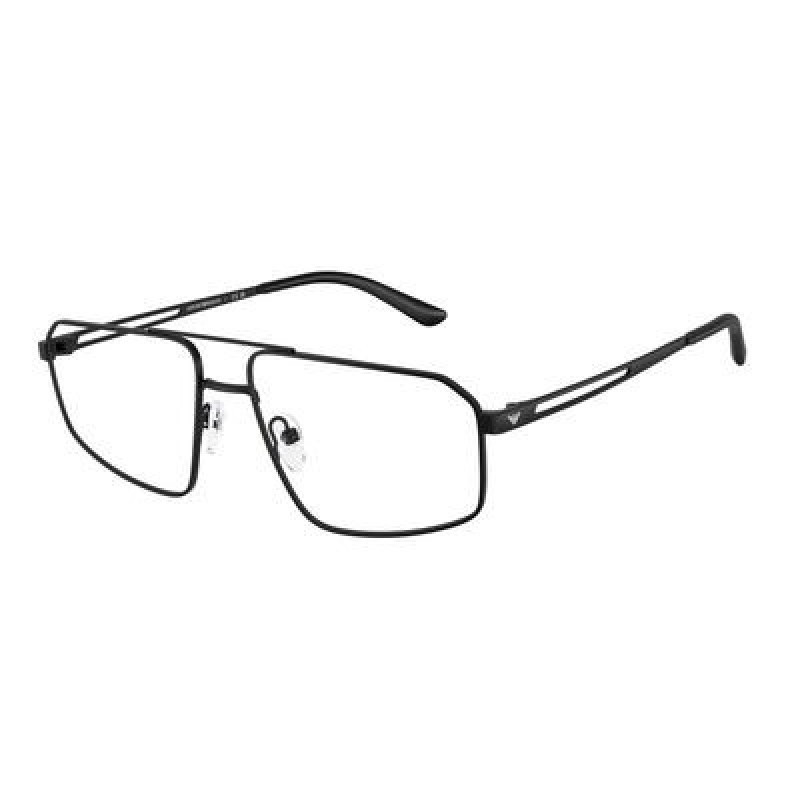 Eyeglasses Emporio Armani EA 1184 3001 Matte Black Demo Lens 56mm