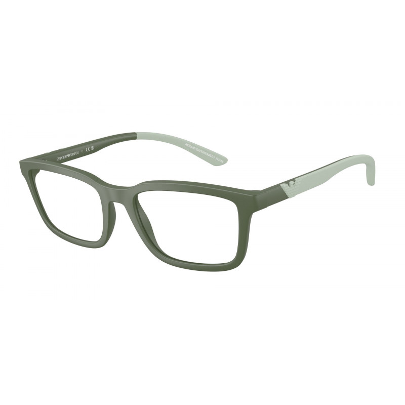 Eyeglasses Emporio Armani EA 3259 6259 Matte Agave / Demo Lens 54mm