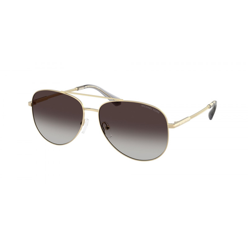Sunglasses Michael Kors MK 1172 10148G Light Gold / Grey Gradient Polyamide Standard 58mm