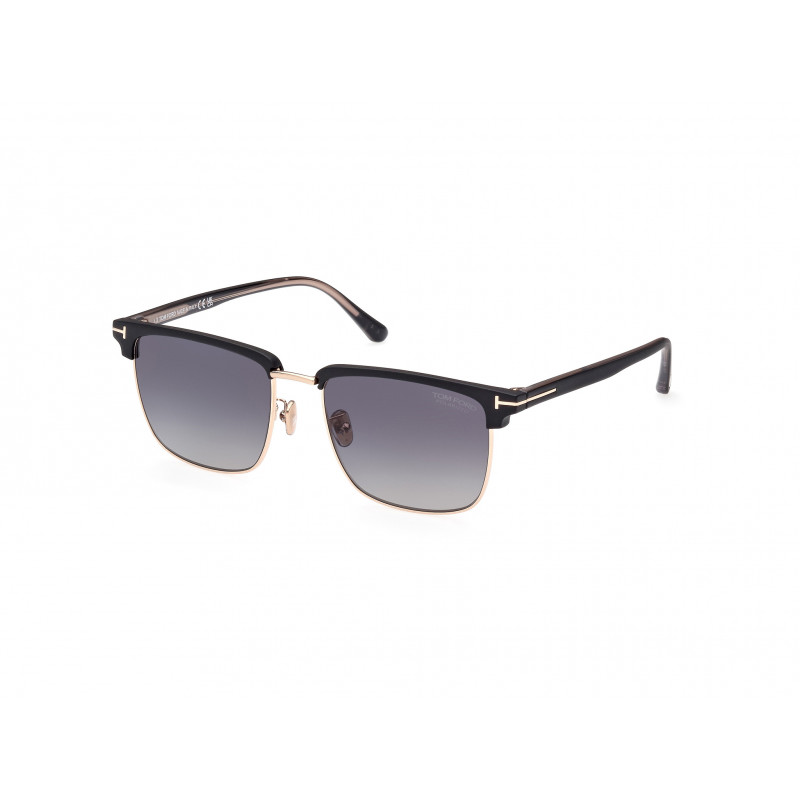 Sunglasses Tom Ford FT 0997 -H 02D Shiny Rose Gold / Matte Black 55mm