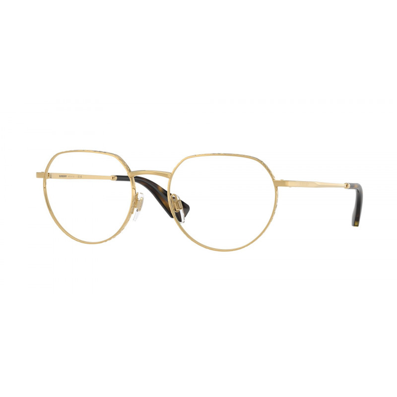 Eyeglasses Burberry BE 1405 1017 Gold Demo Lens 52mm