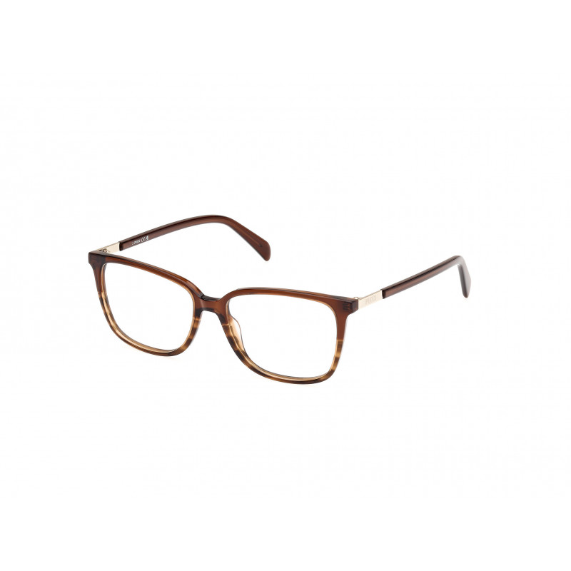 Eyeglasses Emilio Pucci EP 5253 050 Light Brown/Havana / Shiny Dark Brown 52mm