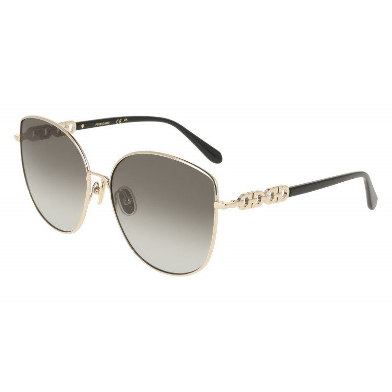Sunglasses FERRAGAMO SF 339 S 738 Gold/Grey Gradient 60mm