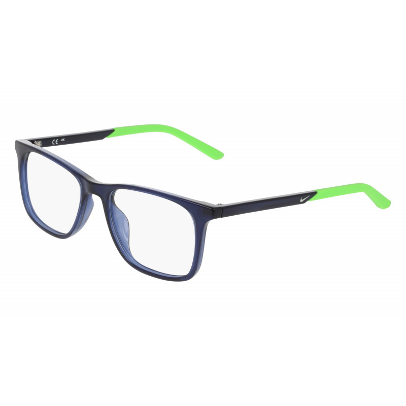 Eyeglasses NIKE 5071 410 Midnight Navy/Scream Green 49mm