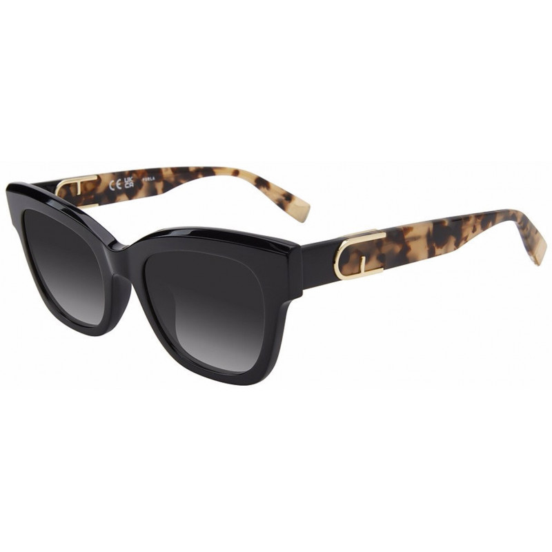 Sunglasses Furla SFU 814 V 700y Shiny Black 52mm