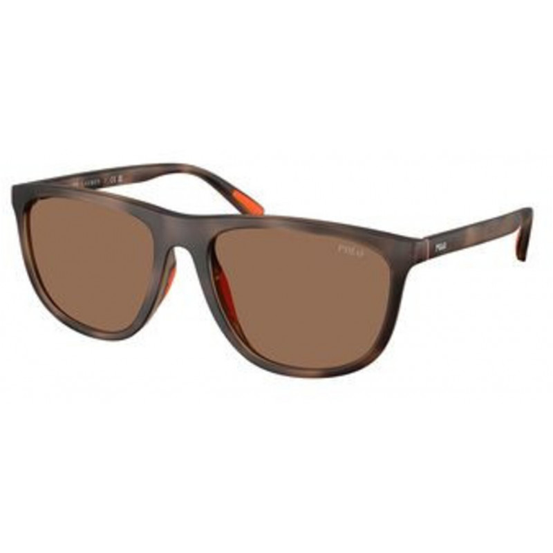 Sunglasses Polo PH 4231 U 597473 Matte Dark Havana / Brown Polyamide Standard 57mm