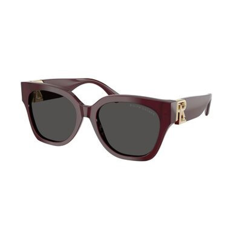 Sunglasses Ralph Lauren RL 8221 508387 Solid Bordeaux / Dark Grey Polyamide Standard 55mm