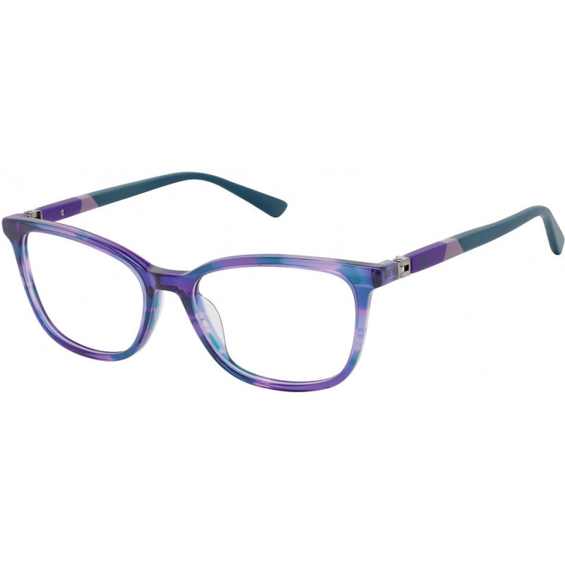 Eyeglasses Champion VEX C02 Purple Horn 51mm