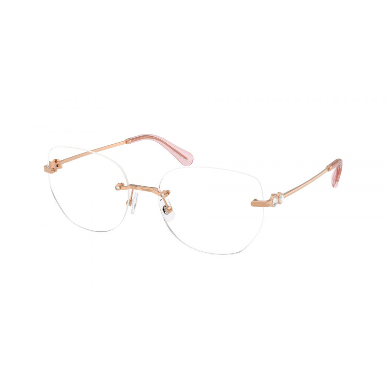 Eyeglasses Swarovski SK 1038 4014 Rose Gold Demo Lens 54mm