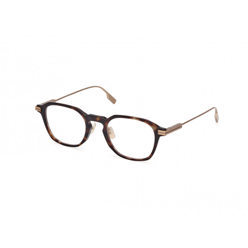 Eyeglasses Zegna EZ 5312 -D Asian fit 052 Dark Havana / Matte Light Bronze 53mm
