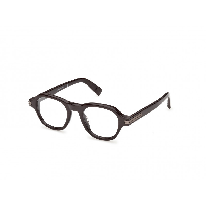 Eyeglasses Zegna EZ 5341 050 Light Brown/Striped / 47mm