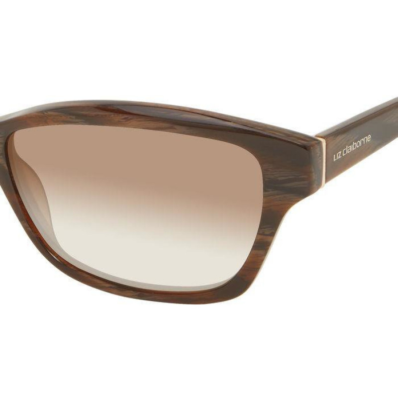 Sunglasses Liz Claiborne L 574 /S R9HA Ha Brown Shaded
