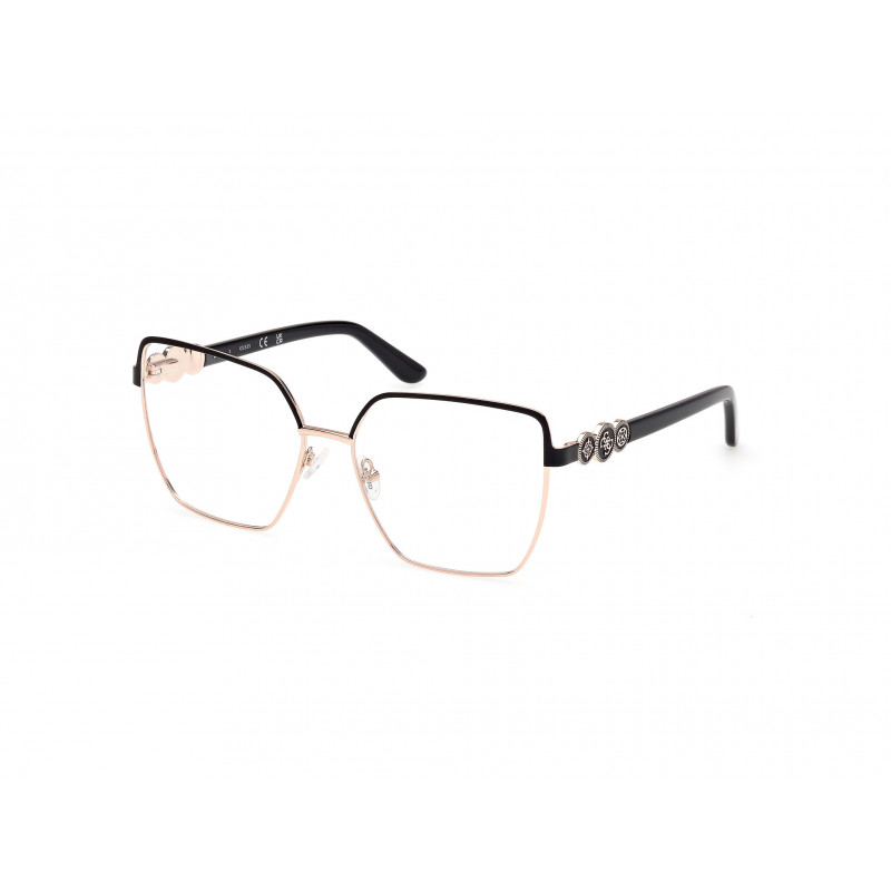 Eyeglasses Guess GU 50229 005 Matte Black Shiny 57mm