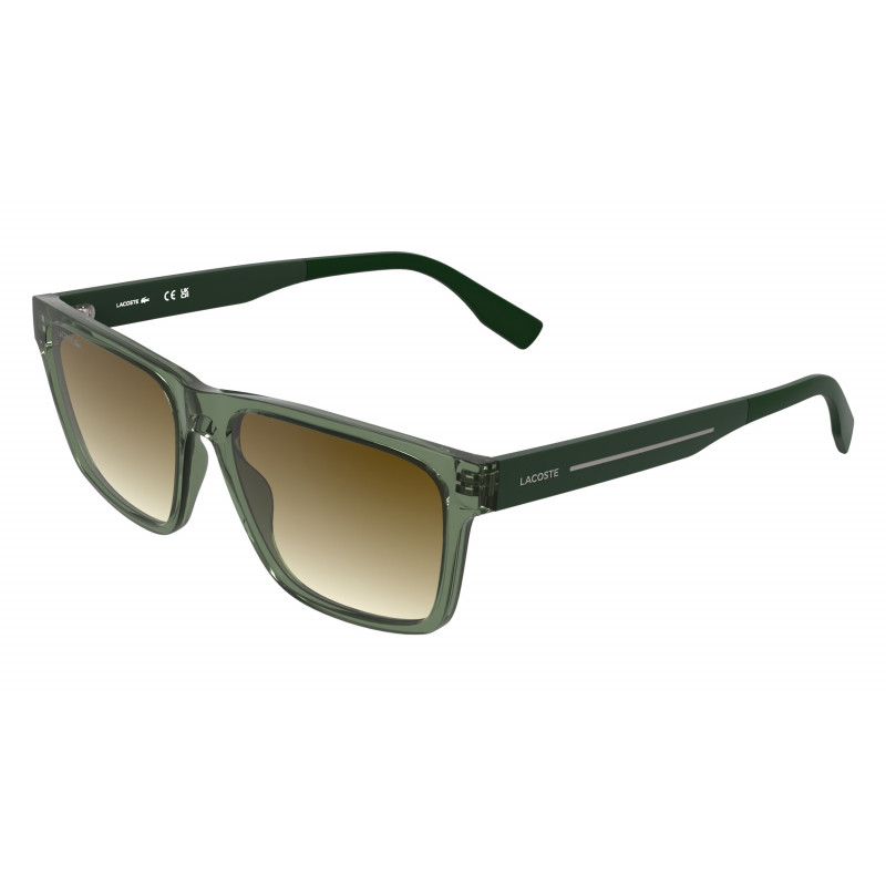 Sunglasses LACOSTE L 6100 S 301 Transparent Green 57mm
