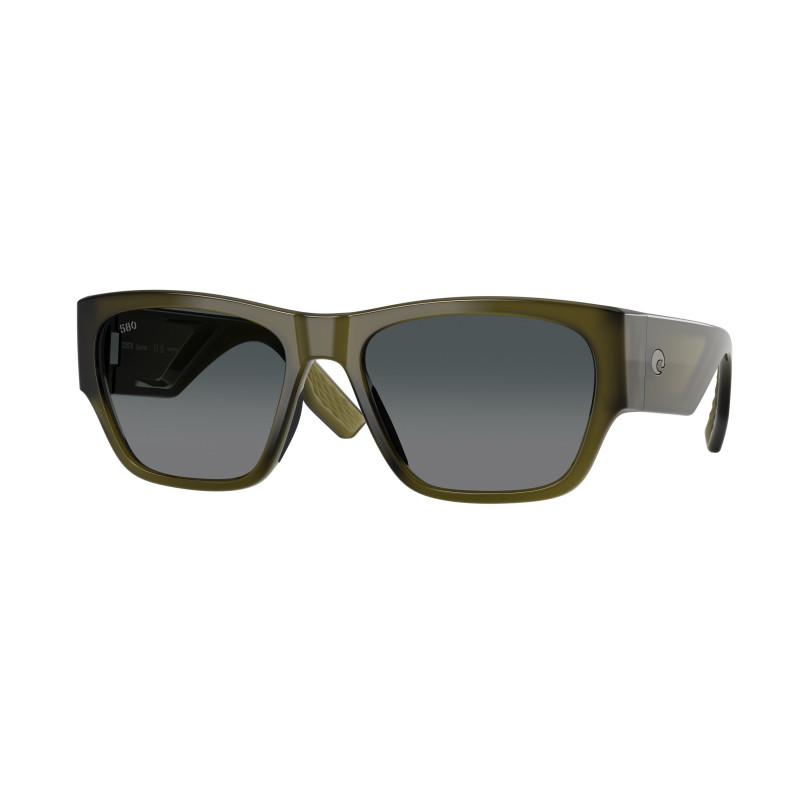Sunglasses Costa Del Mar 6 S 9123 912306 Translucent Algae / Gray Gradient 580g Crystal Polarized