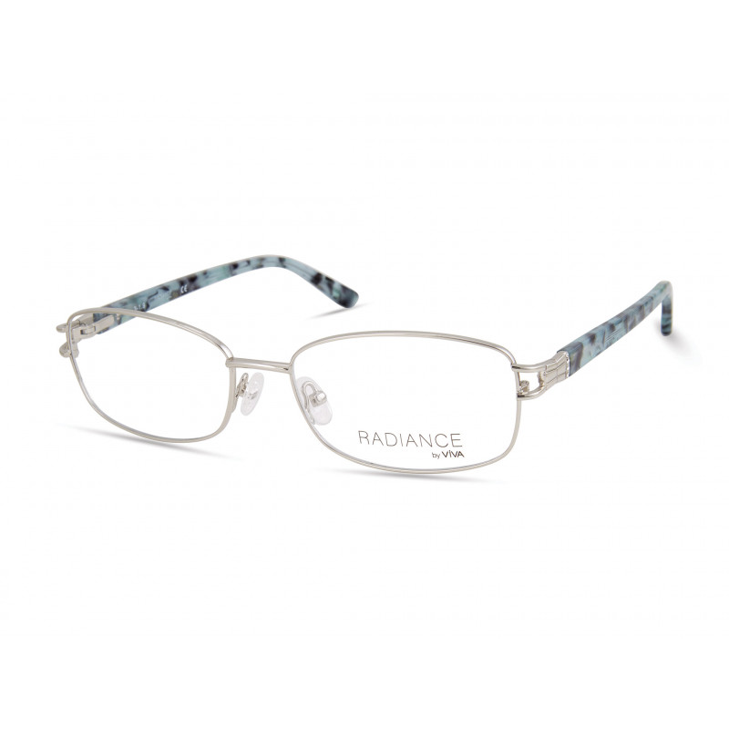 Eyeglasses Viva VV 8001 010 Shiny Antiqued  Light Nickeltin / Coloured Havana 55mm