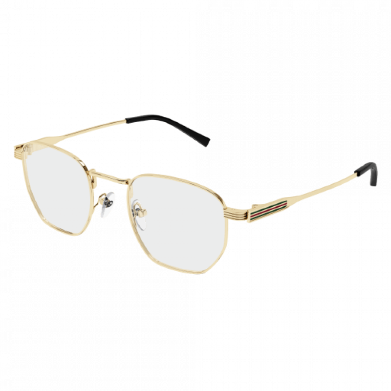 Eyeglasses Gucci GG 1878 O- 001 Gold / Transparent