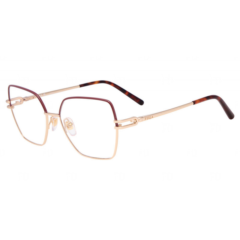 Sunglasses Furla VFUB 65 0307 Rose Gold/Bordeaux 54mm