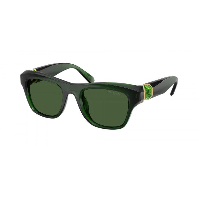 Sunglasses Swarovski SK 6056 U 108171 Milky Dark Green / Polyamide Standard 50mm