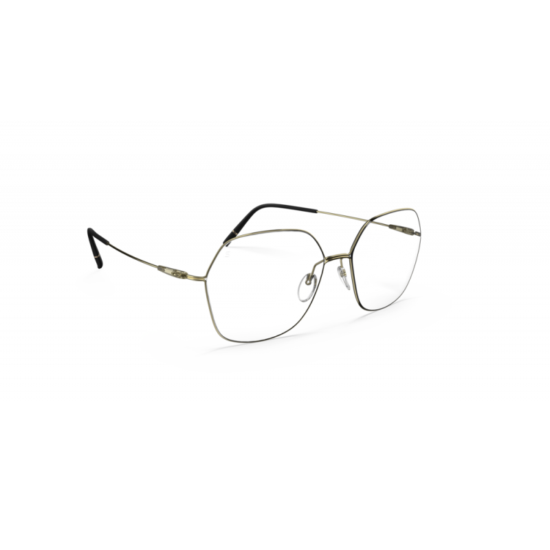 Eyeglasses Silhouette Dynamics Colorwave 4549 5540 Natural Brass 53mm
