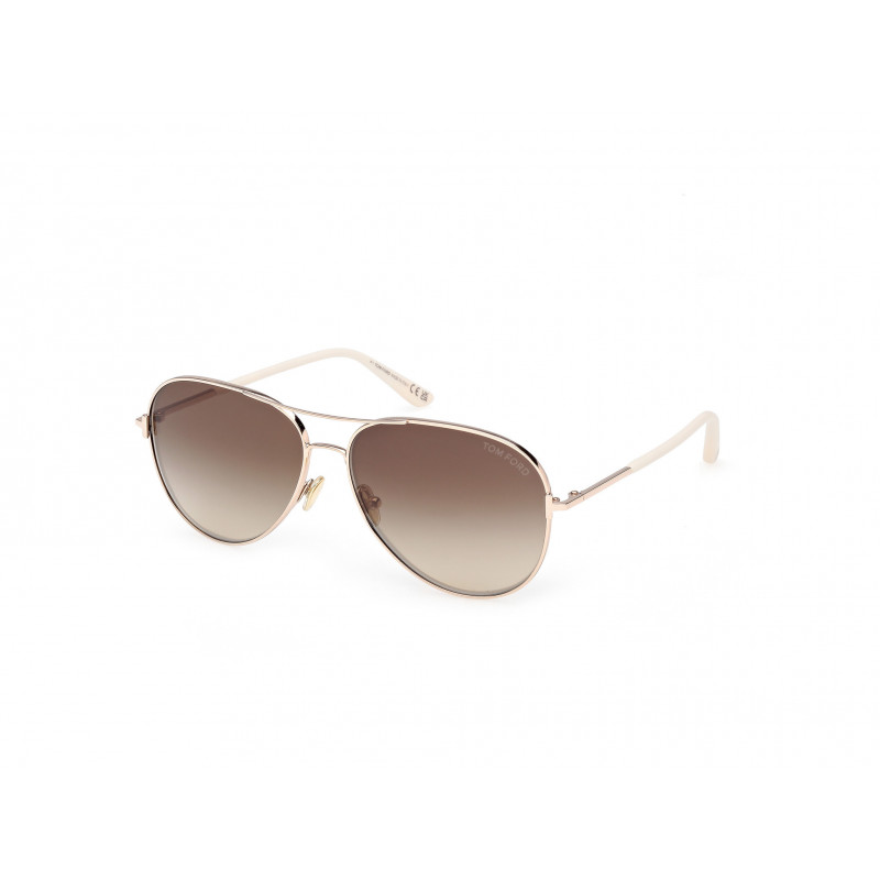Sunglasses Tom Ford FT 0823 28K Shiny Rose Gold / 59mm