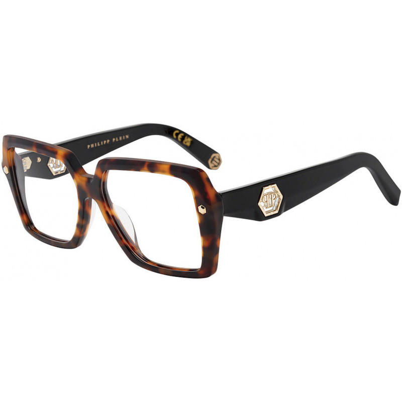 Sunglasses Philipp Plein VPP 192 0779 Shiny Yellow Havana 55mm