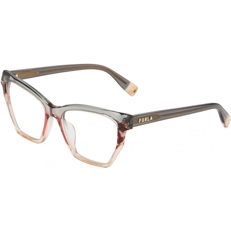 Sunglasses Furla VFU 868 V 0g49 Grey Grad.pink