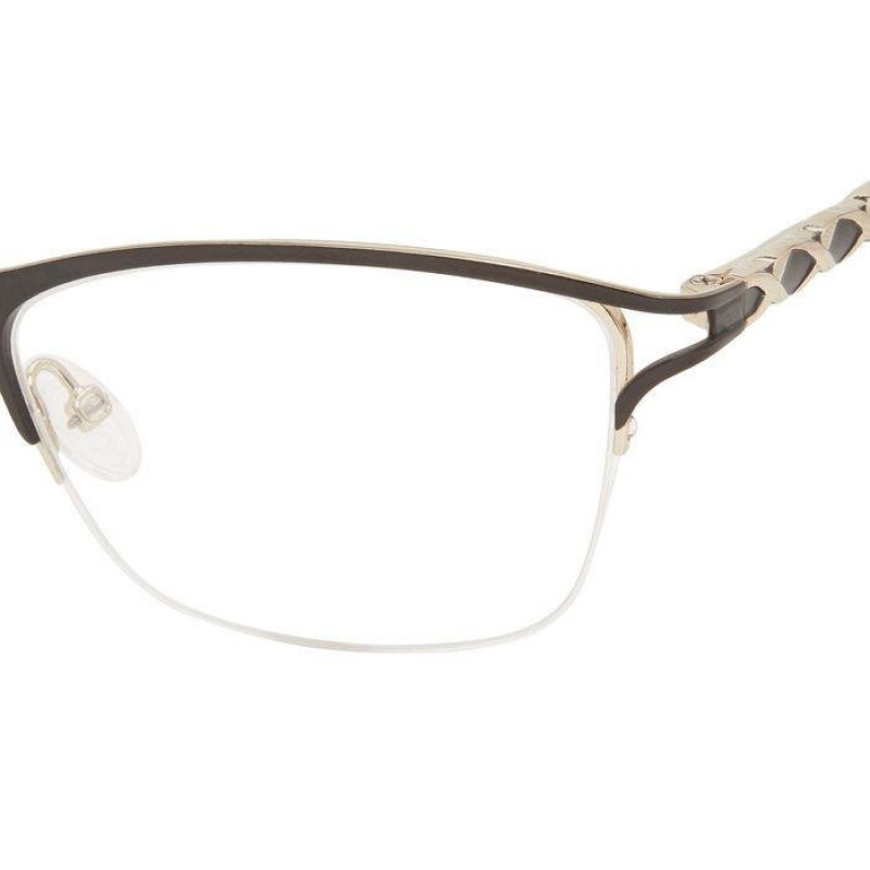 Eyeglasses Emozioni EM 4398 I46 Black Gold 52mm