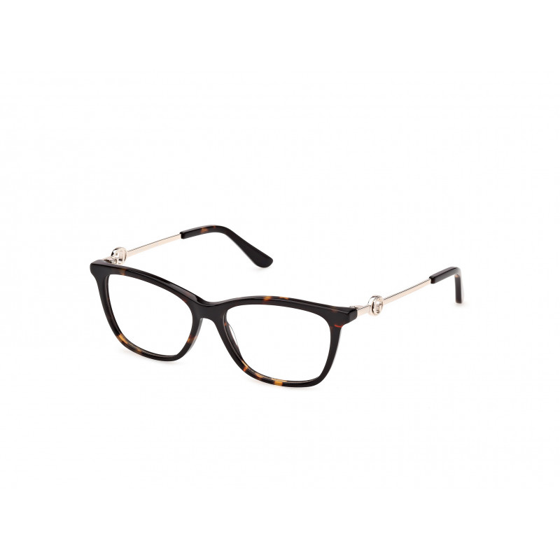 Eyeglasses Guess GU 50349 052 Dark Havana / Shiny Pale Gold 50mm